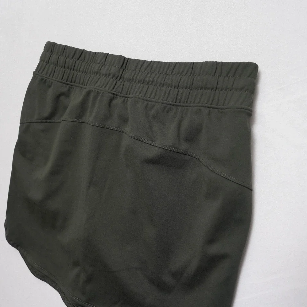 Jones & Co Jones New York Skort Women Small Dark Green Elastic Drawstring Pocket
